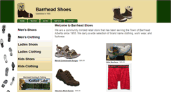 Desktop Screenshot of barrheadshoes.com